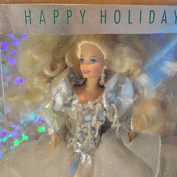 1992 VINTAGE HAPPY HOLIDAYS 1992 BARBIE #1429 Mattel Special Edition Blonde - Picture 2 of 6